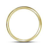 10k Yellow Gold Diamond Men's Wedding Band 1 CTTW