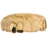 Fangs with Tips & Back Bar Custom Grillz Top or Bottom