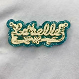 Color Back Name Necklace #NACR36
