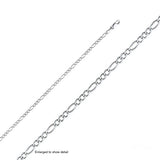 Sterling Silver Figaro 1.9mm