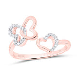 1/10Ctw-Dia Gift Heart Ring
