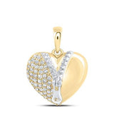 1/4Ctw-Dia Gift Heart Pendant