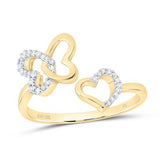 1/10Ctw-Dia Gift Heart Ring