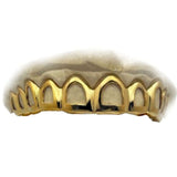 top open face grillz yellow color