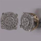 10K White Gold Round Diamond Fashion Cluster Earrings 1/8 Cttw
Style Code Es8153/w