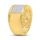 14K White Gold Princess Diamond Band Ring 3 Cttw
Style Code Gndrg477/w
