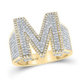 1 1/5Ctw-Dia Initial M Mens Ring
Style Code Gndrg746/ytt