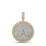 7/8Ctw-Dia Initial A Honey Comb Mens Charm
Style Code Gqypd5745-A/ytt Yellow