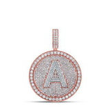 7/8Ctw-Dia Initial A Honey Comb Mens Charm
Style Code Gqypd5745-A/ytt Rose