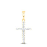 1/10 Ctw Dia Nk Cross Pendant