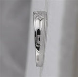 10K Gold Round Diamond Matching Wedding Ring Set 1/5 Cttw