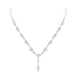 3 3/4Ctw-Dia 14K Gold Fashion Necklace