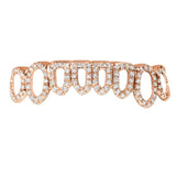 Diamond Open Face Grillz Top or Bottom