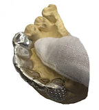 Diamond Cut Bar With Iced Out Fangs