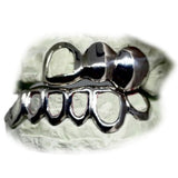 Custom Design Top 3pc & Open Face Bottom Grillz Set