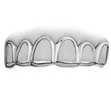 top open face grillz white color