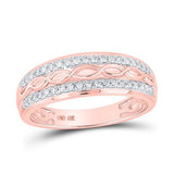 10K Gold Round Diamond Cluster Matching Wedding Ring Set 1 Cttw