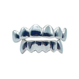 Sterling Silver Polished Grillz Set