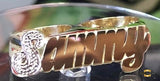 2 Finger Name Ring