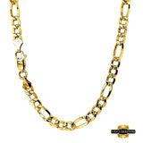 Name Plate With Figaro Chain Set #Pnp12B+