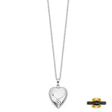 Sterling Silver Rhodium-Plated Forever My Baby Ash Holder 18In. Necklace