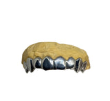 Double Extended Fang Grills Top Or Bottom