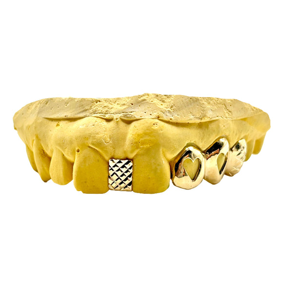 Heart Cut Out Gap Grillz