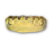 Diamond Cut Open Face Grillz Bott6pc