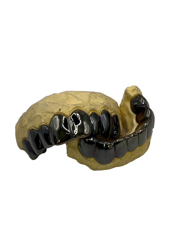 Black Rhodium Grillz Top or Bottom