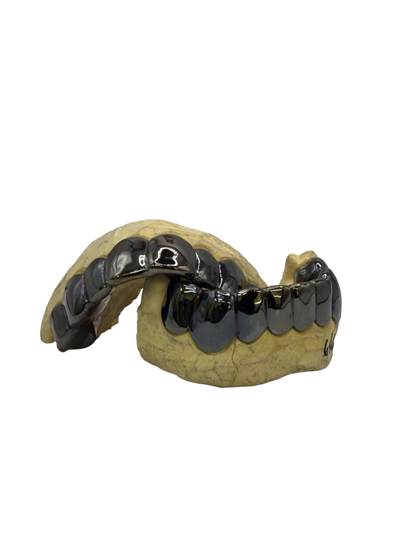 Black Rhodium Grillz Set