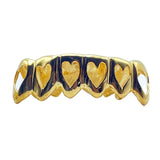 Heart Window Grillz Top or Bottom