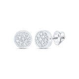 10k Gold Diamond Earrings 1/20 CTTW