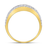 14k Gold Baguette Diamond Anniversary Ring 1 CTTW