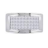 14K White Gold Princess Diamond Band Ring 3 Cttw

Style Code Gndrg477/w