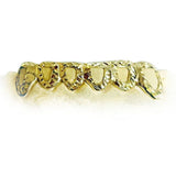 Open Face Grillz with Diamond Cuts