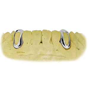 Open Face Fangs with Back Bar Top or Bottom