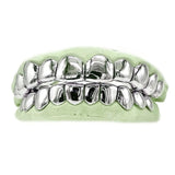 Sterling Silver Florida Style Perm Cut Grillz Top or Bottom