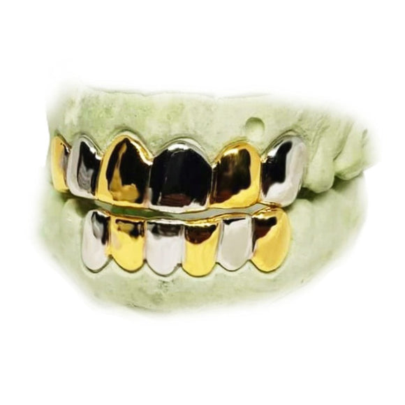 Two-Tone Grillz Top or Bottom