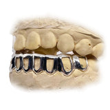 Top Grillz 3pc with Open Face Bottom Grillz Set