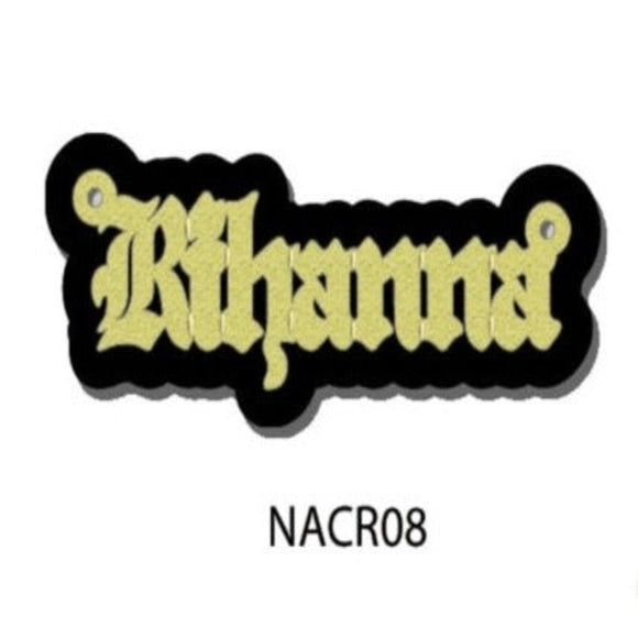 Color Back Name Plate #Nacr08
